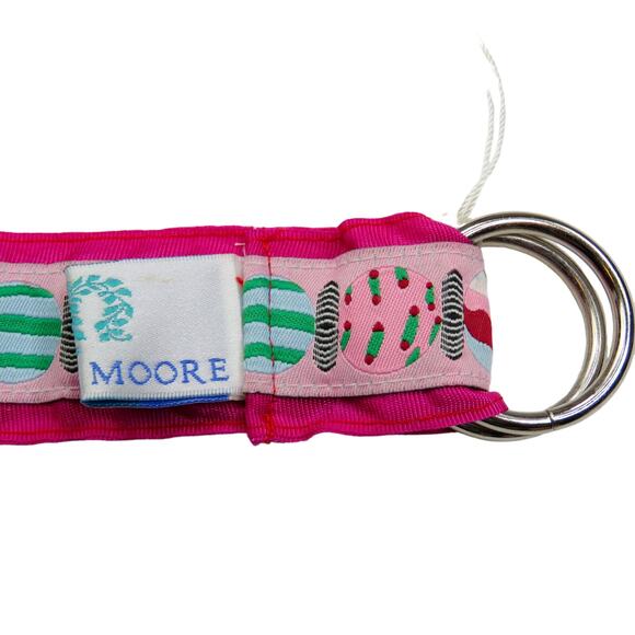 Angela Moore Pink Beachball Belt Size Large Preppy NWT. - Picture 5 of 9